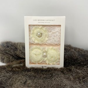 Lace Wedding Garter set for wedding by Miss to Mrs 💍